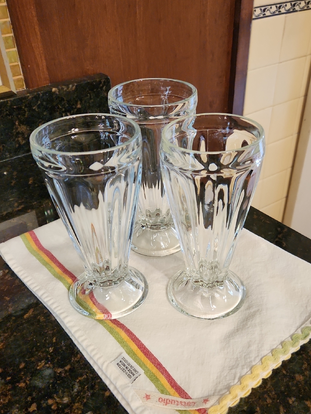 Soda Fountain Glasses - Set of 3